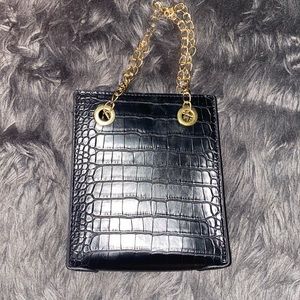 Crocodile Print Purse